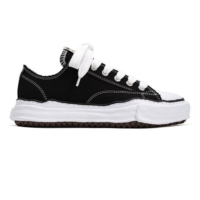 Maison Mihara Yasuhiro Peterson Low Canvas Black A01FW702 - 1