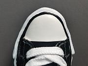 Maison Mihara Yasuhiro Peterson Low Canvas Black A01FW702 - 5