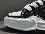 Maison Mihara Yasuhiro Peterson Low Canvas Black A01FW702 - 3