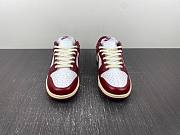 Nike Dunk Low PRM Vintage Team Red (Women's) FJ4555-100 - 2