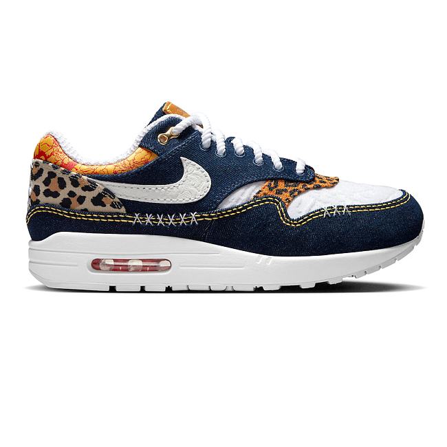 Nike Air Max 1 Premium Denim Leopard FJ4452-432 - 1