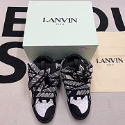 Lanvin Curb Sneaker Black Grey FM-SKRK11-REFL-P2210 - 3