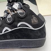 Lanvin Curb Sneaker Black Grey FM-SKRK11-REFL-P2210 - 4