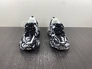 Balenciaga Track Graffiti Black White 542023W3RRA1090 - 5