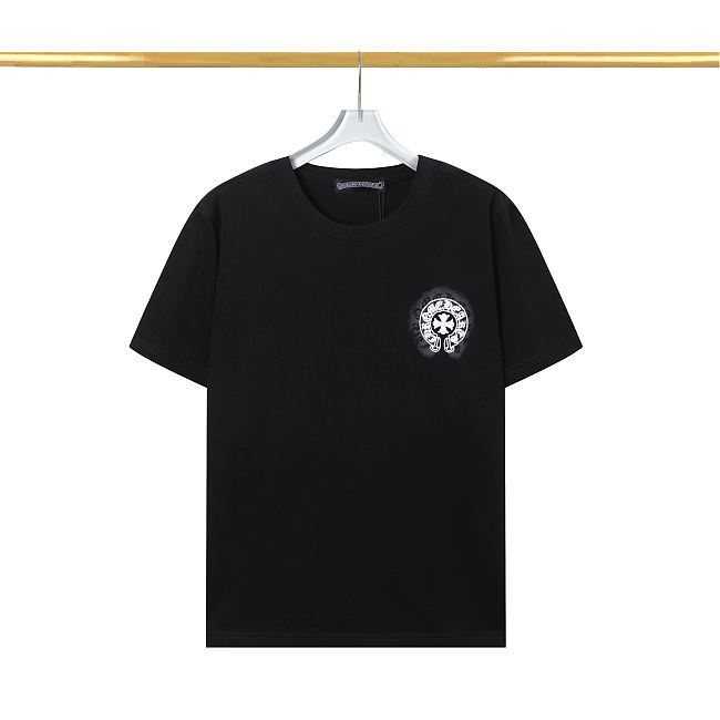 CH Horseshoe Short Sleeve T Shirt Black - 1