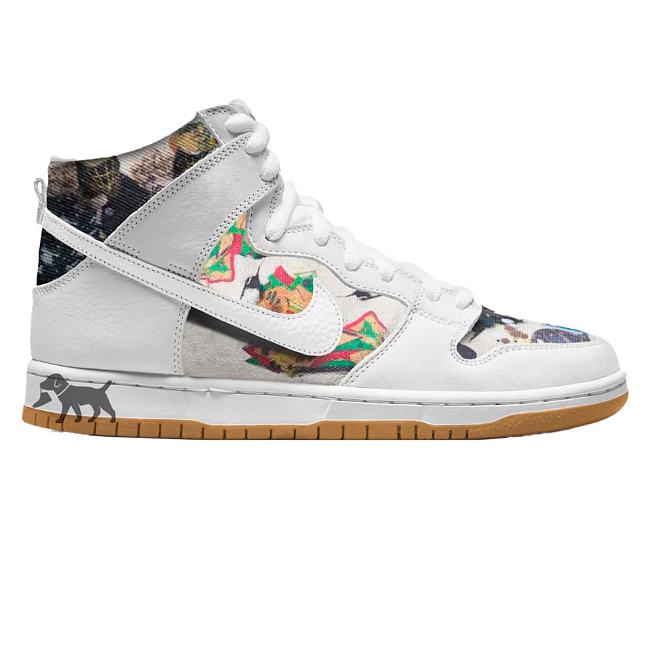 Nike SB Dunk High Supreme Rammellzee FD8779-100 - 1