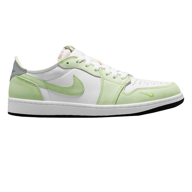 Air Jordan 1 Retro Low White Ghost Green Black DM7837-103 - 1