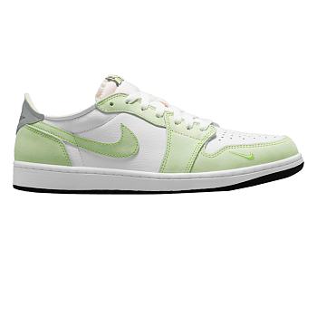 Air Jordan 1 Retro Low White Ghost Green Black DM7837-103