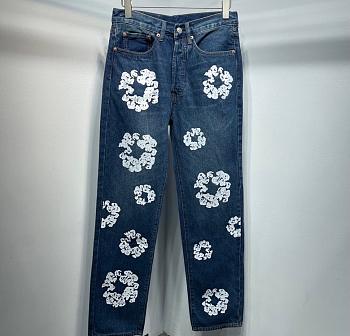 Denim Tears x Levi's Cotton Wreath Jean Light Wash SS21