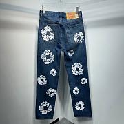 Denim Tears x Levi's Cotton Wreath Jean Light Wash SS21 - 3