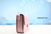 Celine Mini Triomphe in Lizard Light Pink 12 X 9.5 X 4 CM - 5