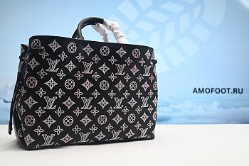 Louis Vuitton Flight Mode Monogram Mahina Bella Tote 