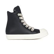 Rick Owens Jumbo Lace Padded Sneaks Black Milk RU02C7892-911 - 1