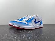 Air Jordan 1 Low GS White University Blue FN8895-141 - 6