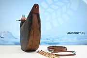 Louis Vuitton Loop Hobo Monogram Canvas Brown 10.2H 15W 3.9D M46311 - 3