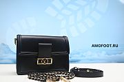 Louis Vuitton Dauphine MM Bag Black M56141 25x17x10.5cm - 1