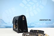 Louis Vuitton Dauphine MM Bag Black M56141 25x17x10.5cm - 2