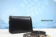 Louis Vuitton Dauphine MM Bag Black M56141 25x17x10.5cm - 5