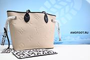 Louis Vuitton Neverfull MM Wild at Heart Cream M58525 - 1