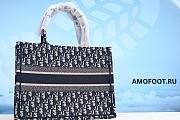 Dior Book Tote Oblique Navy Blue M1286ZRIW_M928 36 x 27.5 x 16.5 cm - 3
