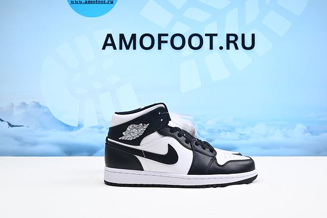 Air Jordan 1 Mid Panda (Women's) DV0991-101 - 1