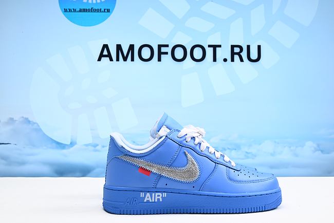 Nike Air Force 1 Low Off-White MCA University Blue CI1173-400 - 1