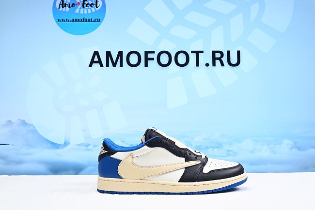 Air Jordan 1 Low Fragment x Travis Scott DM7866-140 - 1