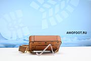 MCM Patricia Flap Lock Crossbody Mini Visetos Cognac 14x20.5x4.0cm - 5