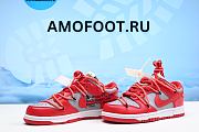 Nike Dunk Low Off-White University Red CT0856-600 - 3