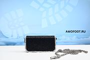 Valentino Garavani Locò small shoulder bag in black 20x11x5cm - 4