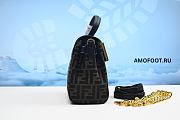 Fendi Fendace La Medusa Medium Handbag 25x22x15(cm)  - 4