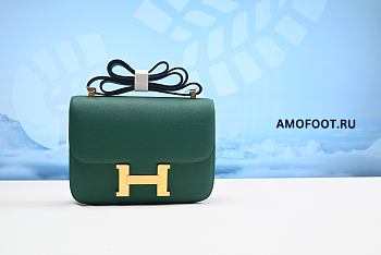 Hermes Constance 24 Vert in Green 24cm