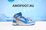 Air Jordan 1 Retro High Off-White University Blue AQ0818-148 - 1