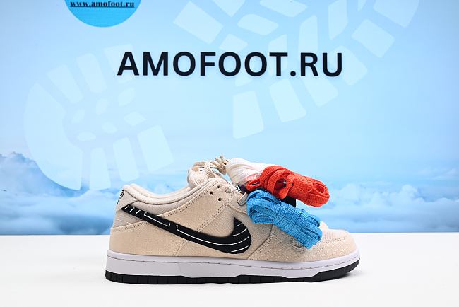 Nike SB Dunk Low Albino & Preto FD2627-200 - 1