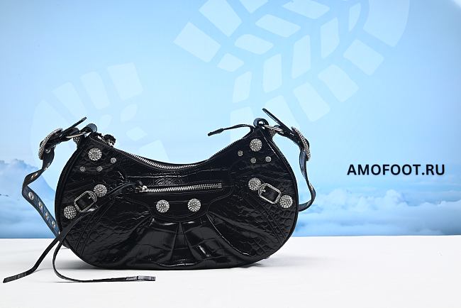 Balenciaga Le Cagole Shoulder Bag XS Black 6713091VG9Y1000 - 1