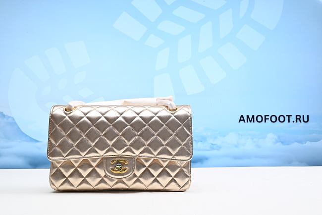 Chanel Rose Gold Quilted Leather Reissue 2.55 Classic 226 Flap Bag - 1