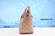 Louis Vuitton Tote Hina Monogram Mahina PM Galet 8.5H 9W 4.75D - 3