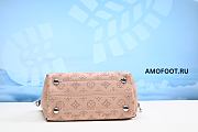Louis Vuitton Tote Hina Monogram Mahina PM Galet 8.5H 9W 4.75D - 4