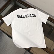 Balenciaga Oversized T-shirt White - 4