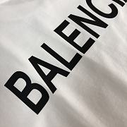 Balenciaga Oversized T-shirt White - 3