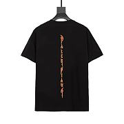 Balenciaga Classic T-shirt with logo motif on the front in Black - 2