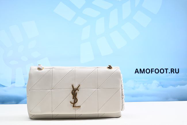 Saint Laurent Jamie Shoulder Bag Pink 4.5x10x2.5cm - 1