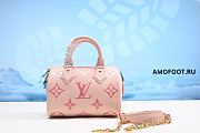 Louis Vuitton Speedy Bandouliere 20 Degrade Rose Pink 20.5x13.5x12cm - 4