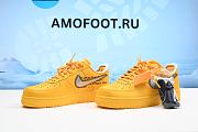 Nike Air Force 1 Low Off-White ICA University Gold DD1876-700 - 6