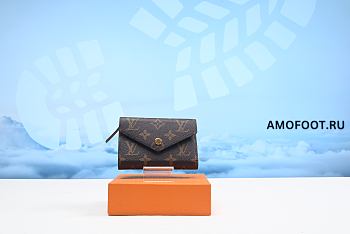 Louis Vuitton Wallet Victorine Monogram Rose Ballerine Lining