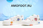 Louis Vuitton x Yayoi Kusama Trainer White Print 1ABD3G - 2