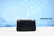 Chanel Reissue 2.55 Classic Double Flap Quilted Aged 226 Black 20x12x8cm - 5
