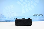 Chanel Reissue 2.55 Classic Double Flap Quilted Aged 226 Black 20x12x8cm - 2