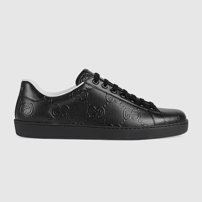 Gucci Ace Black GG 625787 1XK10 1000 - 1
