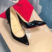 Christian Louboutin Hate 85 mm Pumps Patent calf leather Black - 2